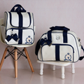 Kit Bolsa Maternidade Luxo com Mochila 2 Peças Térmica Impermeável