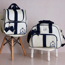 Kit Bolsa Maternidade Luxo com Mochila 2 Peças Térmica Impermeável