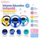 Volante Educativo Infantil com Som e Rotação 360°