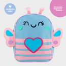 Mochila Infantil Colorida Pequena para Escola e Passeio