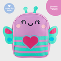 Mochila Infantil Colorida Pequena para Escola e Passeio