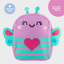 Mochila Infantil Colorida Pequena para Escola e Passeio