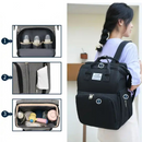 Mochila Bolsa Maternidade Térmica Que Vira Berço Multi R33