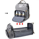 Mochila Bolsa Maternidade Térmica Que Vira Berço Multi R33