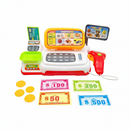 Caixa Registradora Brinquedo Infantil Mercadinho Scanner Luz E Som Maquina Registradora
