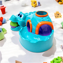 Brinquedo para Criança Crocoball Ensina e Desenvolve Brincando Estimulo Sensorial Motor Curiosidade