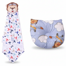 Kit Naninha com Pelúcia e Travesseiro Anatômico para Bebê