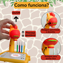 Mesa Projetora Lousa Mágica Infantil Brinquedo de Desenhar Pintar Colorir Acompanha Desenho Projetor