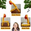 Mesa Projetora Lousa Mágica Infantil Brinquedo de Desenhar Pintar Colorir Acompanha Desenho Projetor
