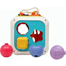 Cubo De Atividades 7 Em 1 Brinquedo Infantil Cubo de atividade educativa Cordões Didático Sensorial