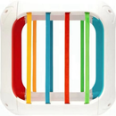 Cubo De Atividades 7 Em 1 Brinquedo Infantil Cubo de atividade educativa Cordões Didático Sensorial