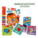 Box De Livros Fisher Price C/ 6 Mini Livros Infantil Primeiros Conceitos Novo