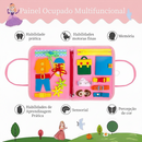 Brinquedo Maleta de Atividades Motora Sensorial Educativo Montessori