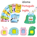 Pronúncia Máquina Cartões Aprendizagem Oral Educacional [Português de Portugal e Inglês]