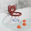 Brinquedo De Banho Infantil Cesta De Basquete Urso Sapo Bebê Com Ventosa 3 Bolinhas