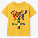 Camiseta Infantil Copa 2026 Personalizada Brasil