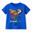 Camiseta Infantil Copa 2026 Personalizada Brasil