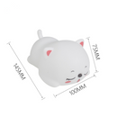 Luminária Noturna Infantil de Silicone com Sensor de Toque - Recarregável USB