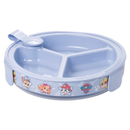 Prato Infantil Térmico com Ventosa e 3 Divisórias Minnie Mickey BPA Free