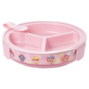 Prato Infantil Térmico com Ventosa e 3 Divisórias Minnie Mickey BPA Free