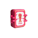 Sticker Box Copa | Caixa para Figurinhas