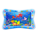 Tapete Sensorial Inflável com Água para Bebê Tummy Time Educativo