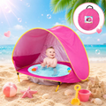 Barraca de Praia Infantil com Mini Piscina e Proteção UV