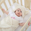 Saco de Dormir Bebe Ursinha Menina e Menino Maternidade | 6 Cores Disponíveis