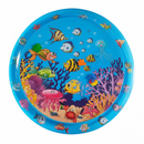 Tapete Sensorial Inflável com Água para Bebê Tummy Time Educativo