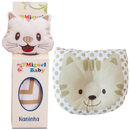 Kit Naninha com Pelúcia e Travesseiro Anatômico para Bebê