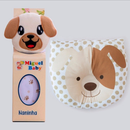 Kit 2 Peças C/Paninho Naninha + Travesseiro Anatômico Para Seu Bebê