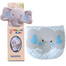 Kit 2 Peças C/Paninho Naninha + Travesseiro Anatômico Para Seu Bebê