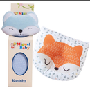 Kit Naninha com Pelúcia e Travesseiro Anatômico para Bebê