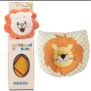 Kit Naninha com Pelúcia e Travesseiro Anatômico para Bebê
