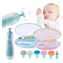Lixa de Unha Elétrica para Bebê com LED com Estojo