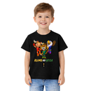 Camiseta Infantil Mascote Copa do Mundo 2026 PERSONALIZADA NOME Brasil Torcida Futebol Camisa Menino Menina Algodão